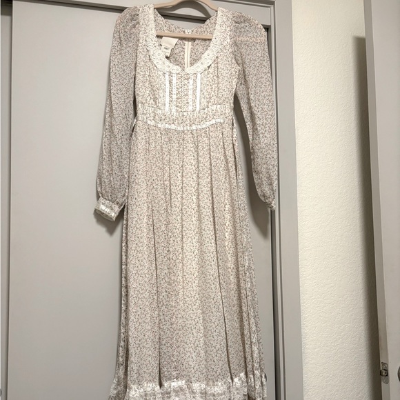 Gunne Sax | Dresses | Vintage Gunne Sax Long Sleeve Floral Dress | Poshmark
